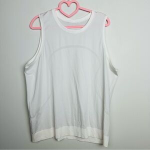 Lululemon Athletica White Tank Top Size 16